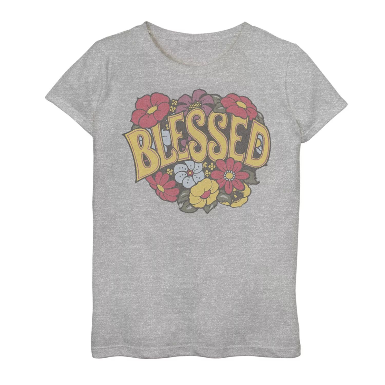 

Футболка с рисунком Fifth Sun Blessed для девочек 7–16 лет Unbranded