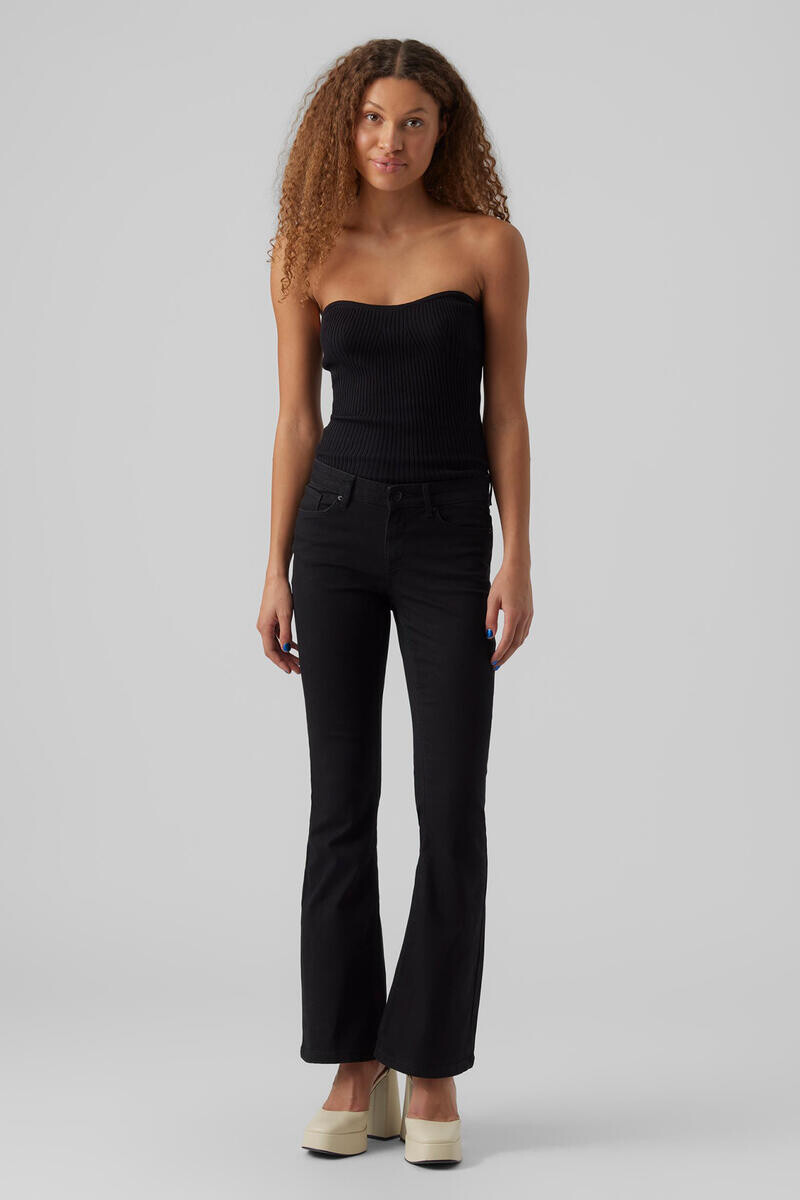 

Расклешенные джинсы Vero Moda, черный