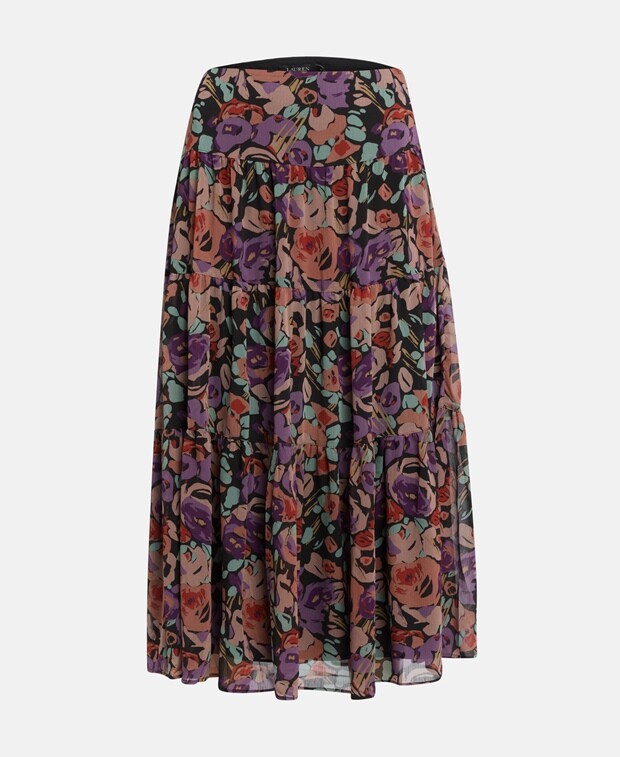 

Юбка в складку Lauren Ralph Lauren, черный