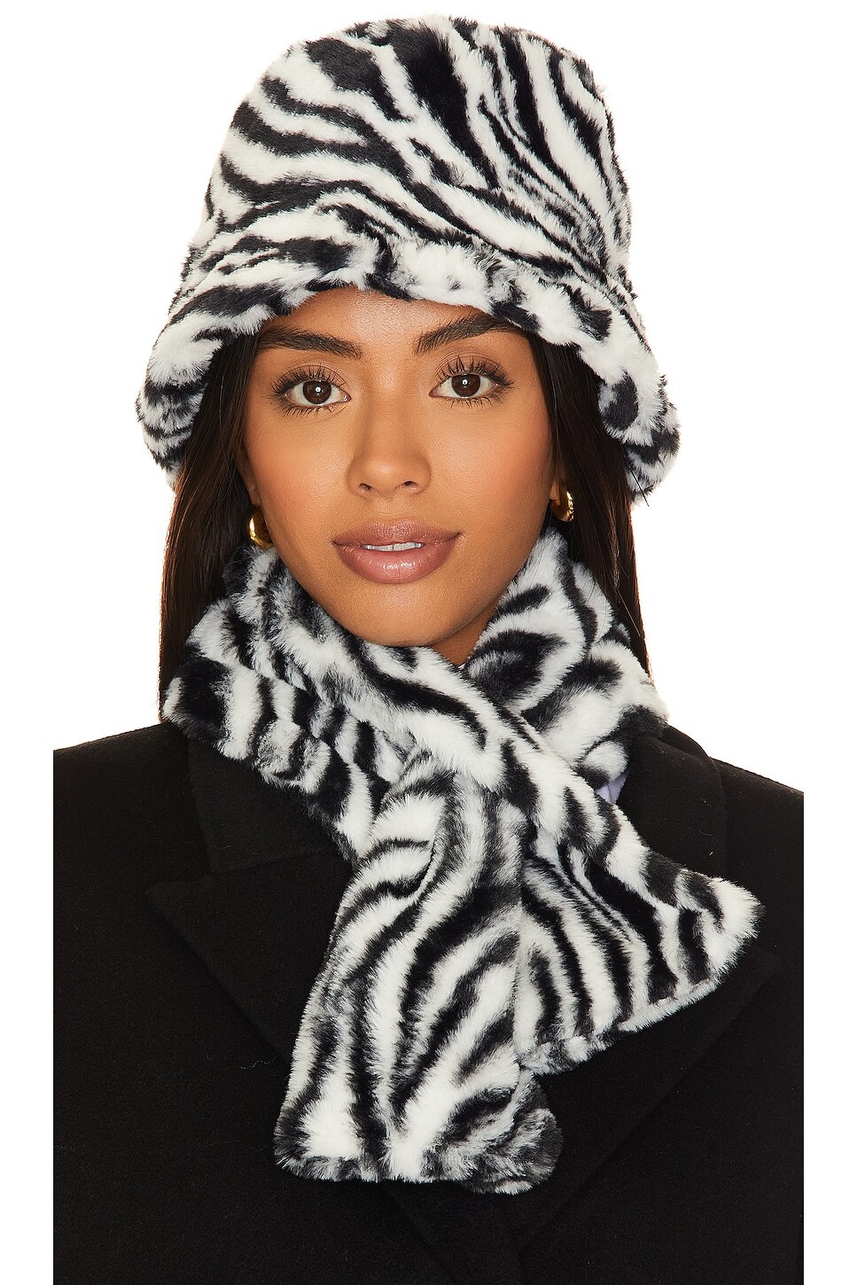 

Кепка 8 Other Reasons Faux Fur, цвет Zebra