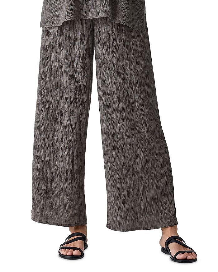 

Широкие брюки Eileen Fisher, коричневый/бежевый