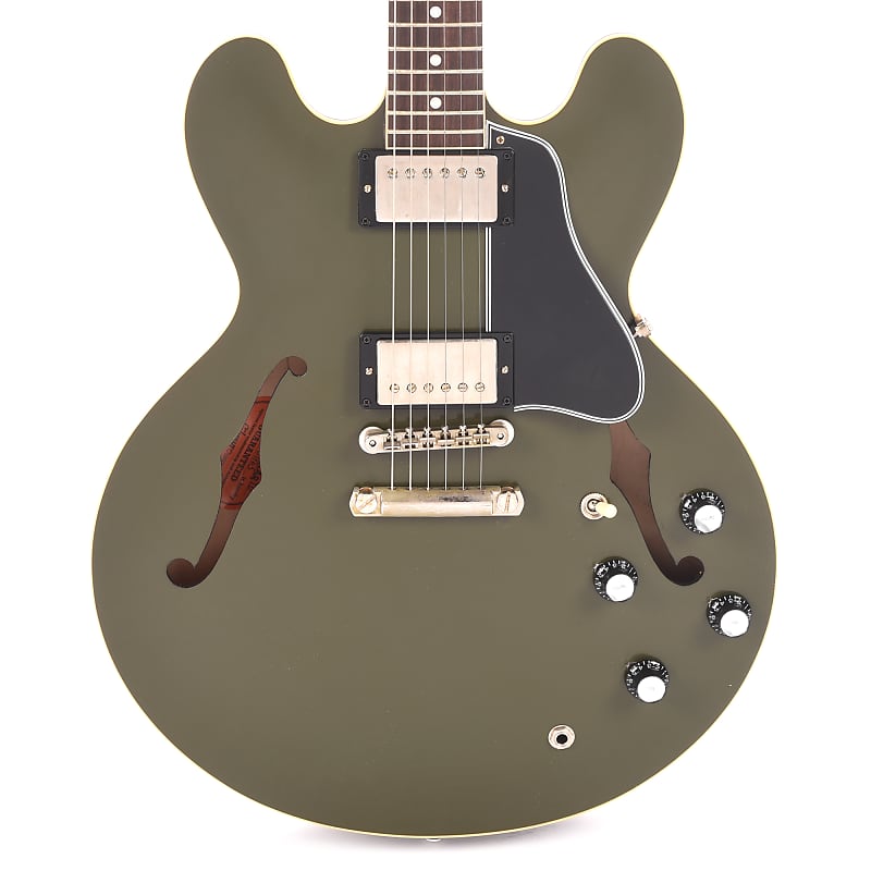 цена Электрогитара Gibson Custom Shop 1961 ES-335 Reissue CME Spec Heavy Antique Olive Drab VOS