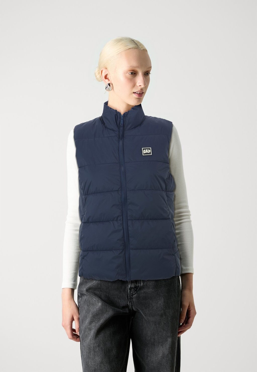 

Жилет LOGO PUFFER VEST GAP, темно-синий