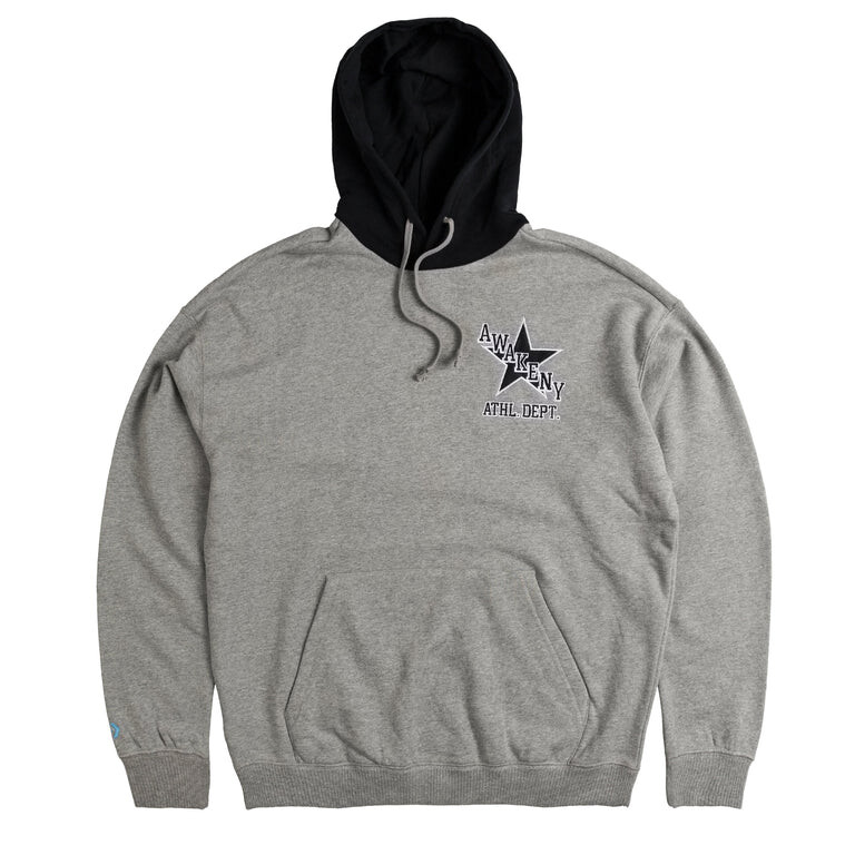 

Толстовка X Awake Fleece Hoodie Converse, серый
