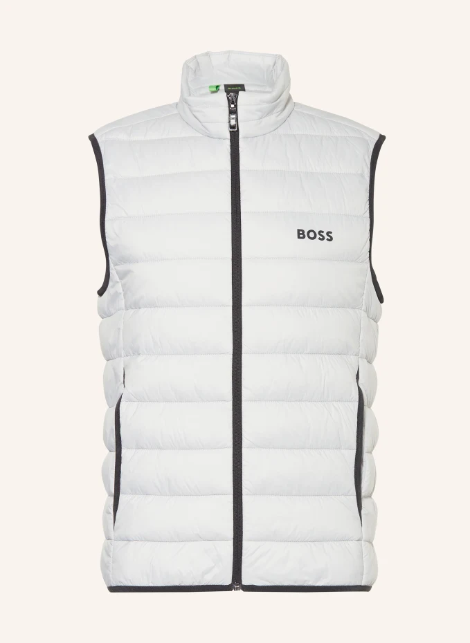 

Стеганый жилет тор Boss, серый