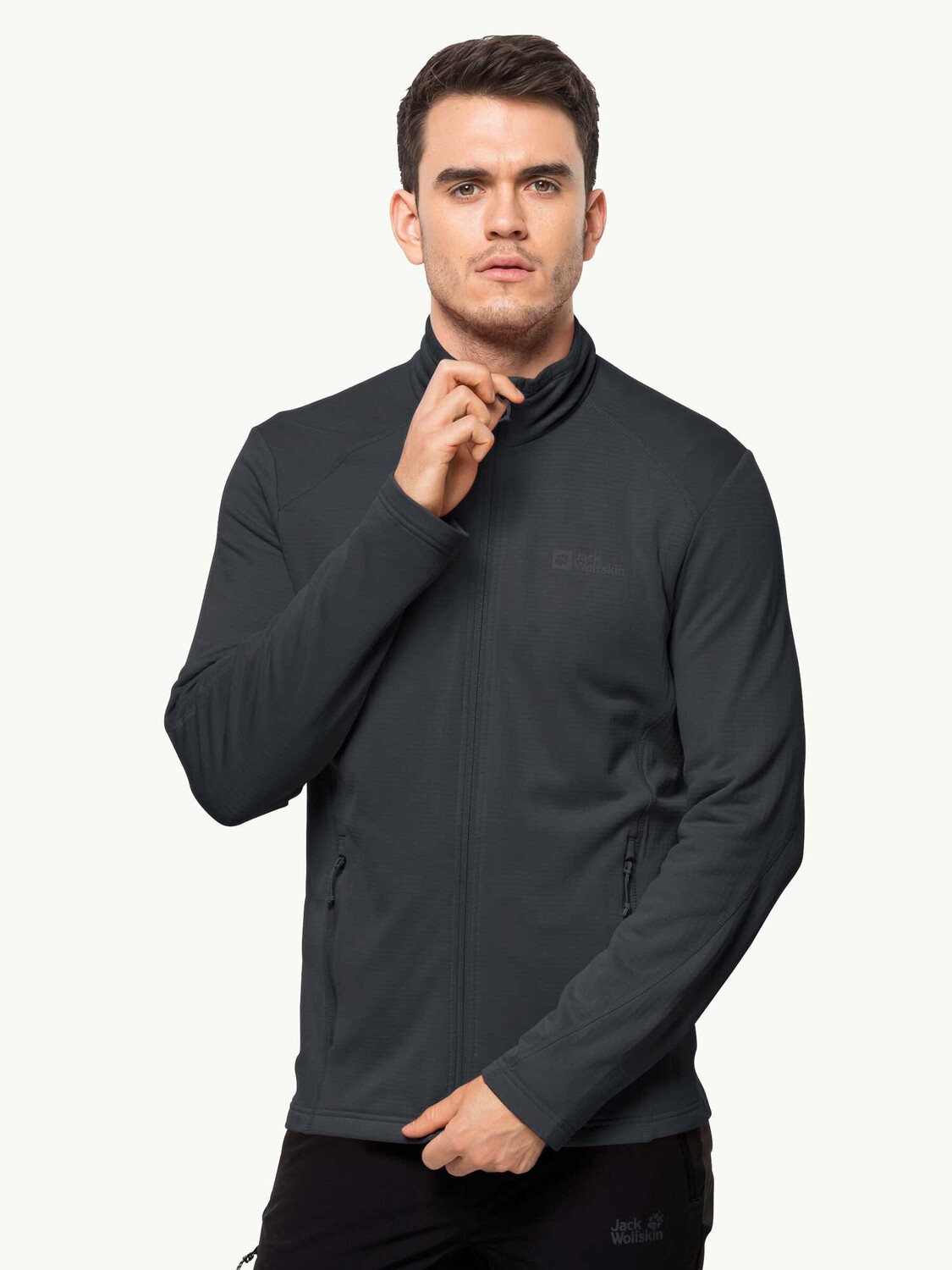 

Толстовка Jack Wolfskin KOLBENBERG FZ M, серый