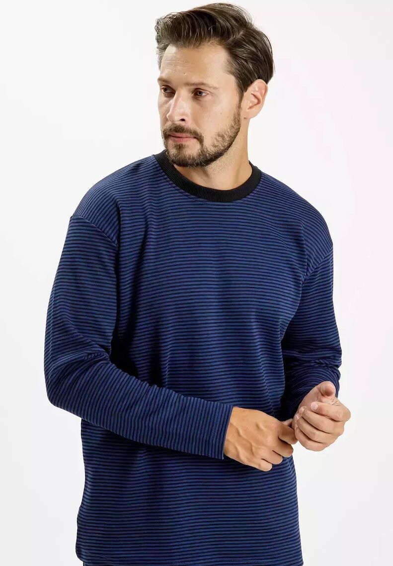 

Толстовка с капюшоном Cross Jeans, темно-синий