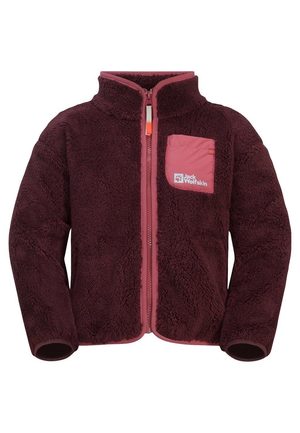 

Флисовая куртка GLEELY Jack Wolfskin, цвет boysenberry