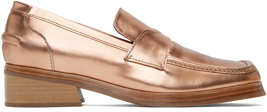

Медные лоферы латта Eckhaus Latta