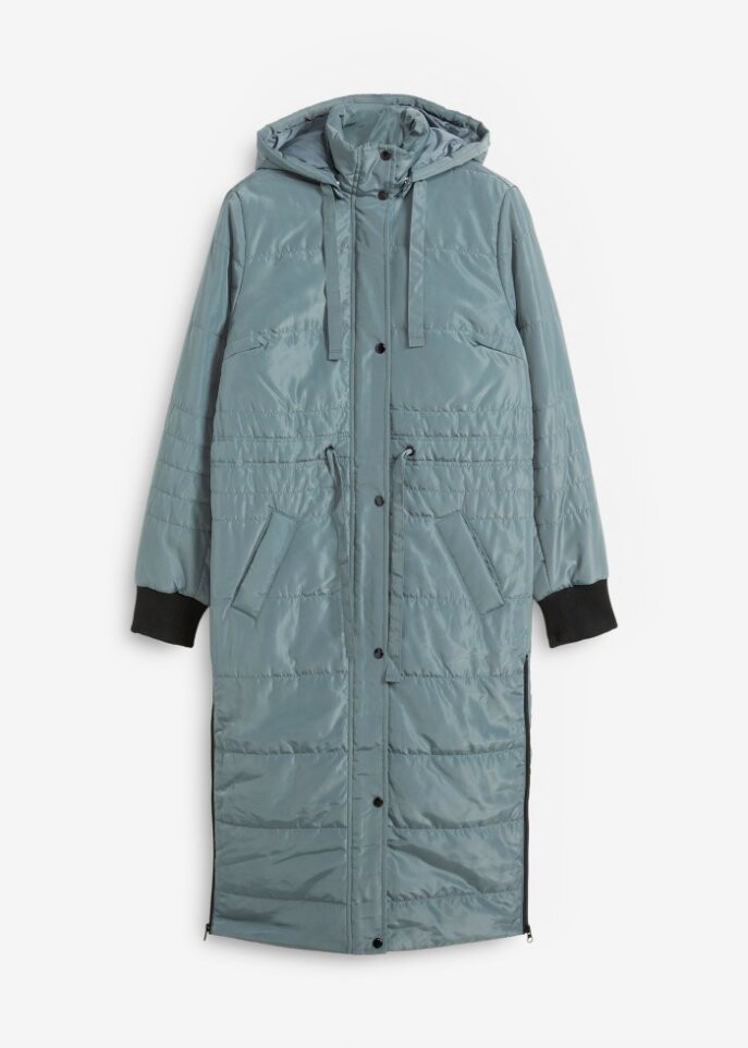 

Стеганое пальто Bpc Bonprix Collection, зеленый