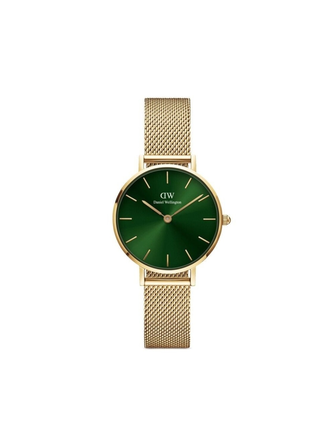 

Наручные часы Petite Emerald 28 мм Daniel Wellington, зеленый