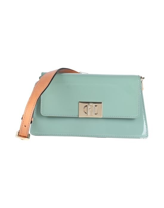 

Сумка FURLA, зеленый шалфей