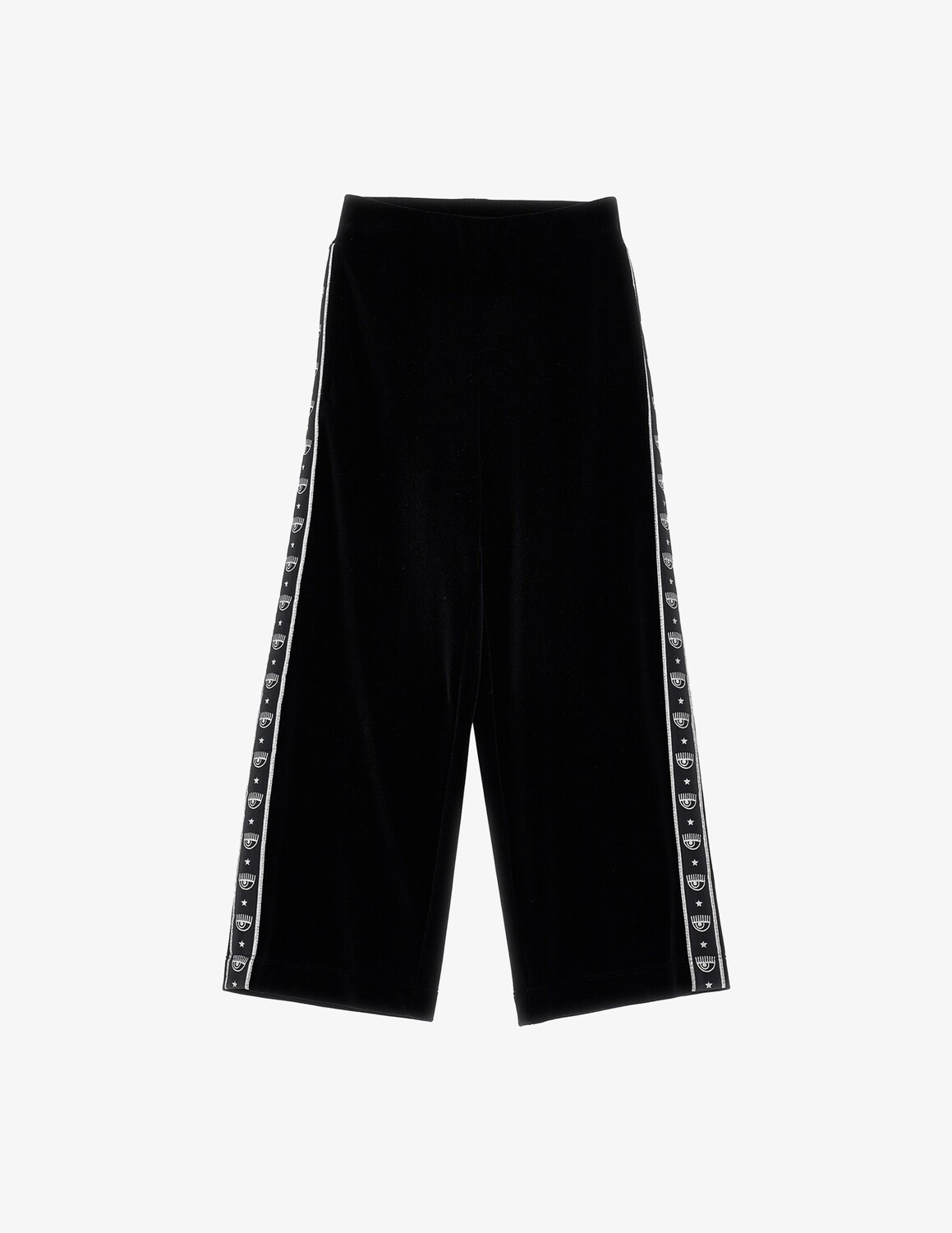 

Брюки из синели Chiara Ferragni, черный