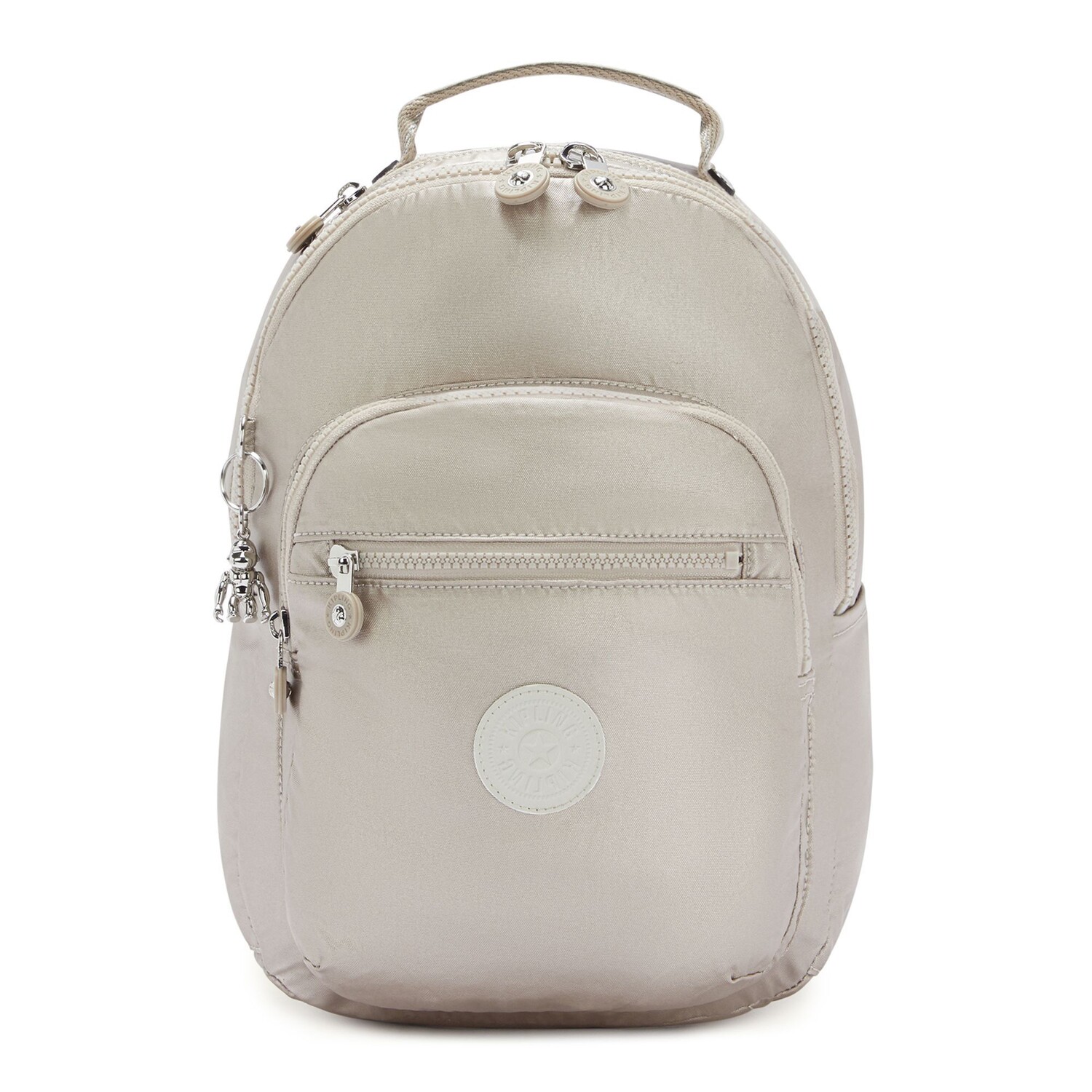 Рюкзак Kipling Basic Plus Seoul S 35 cm Laptopfach, цвет metallic glow