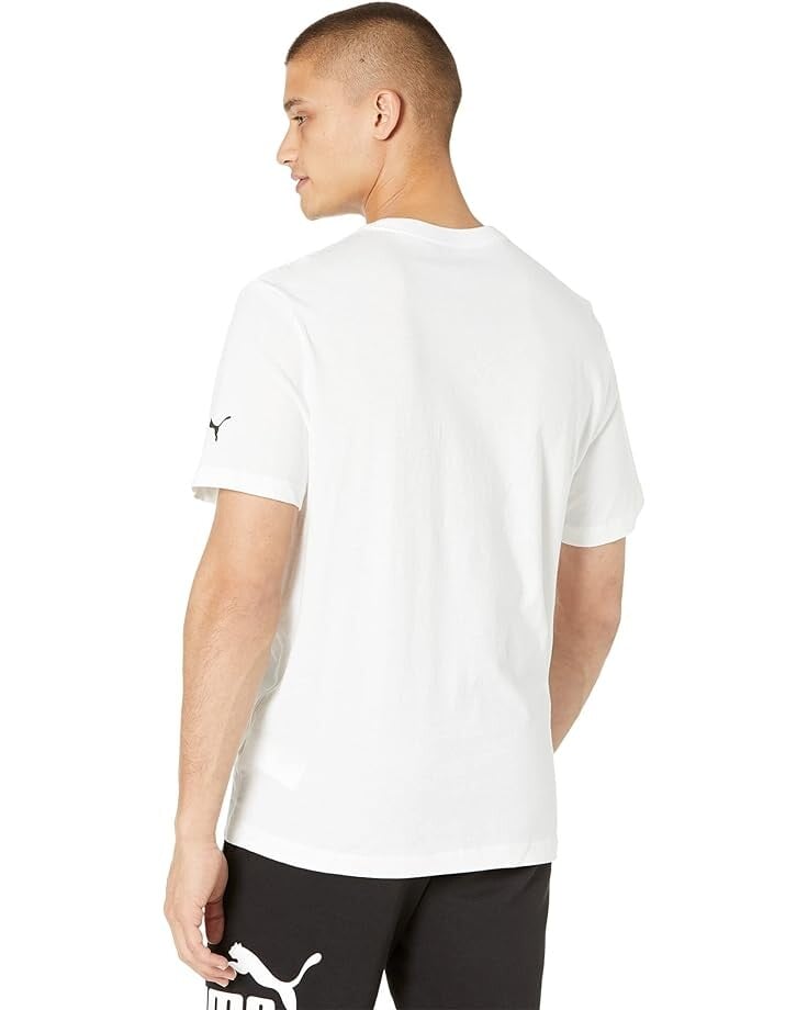 

Футболка PUMA Faux Embroidered Tee, цвет Puma White/Puma Black