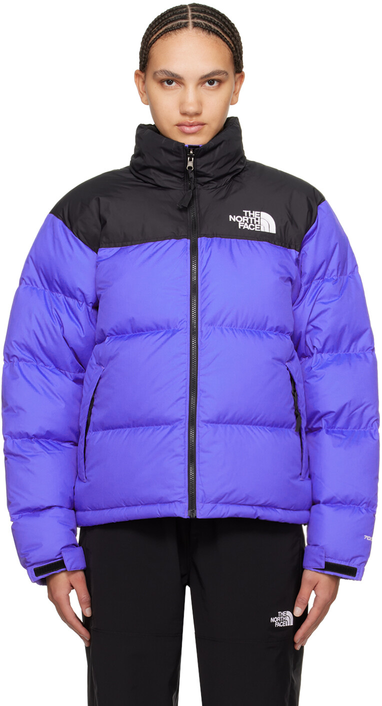 

Синий и черный пуховик Nuptse 1996 года в стиле ретро The North Face