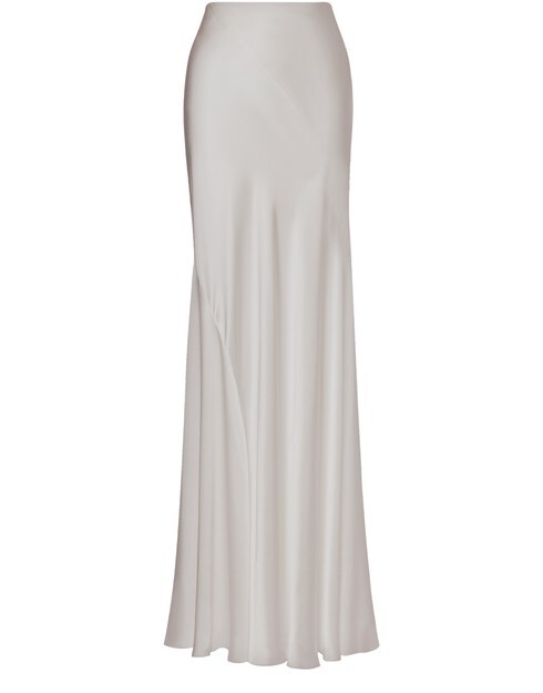 

Длинная атласная юбка Alberta Ferretti