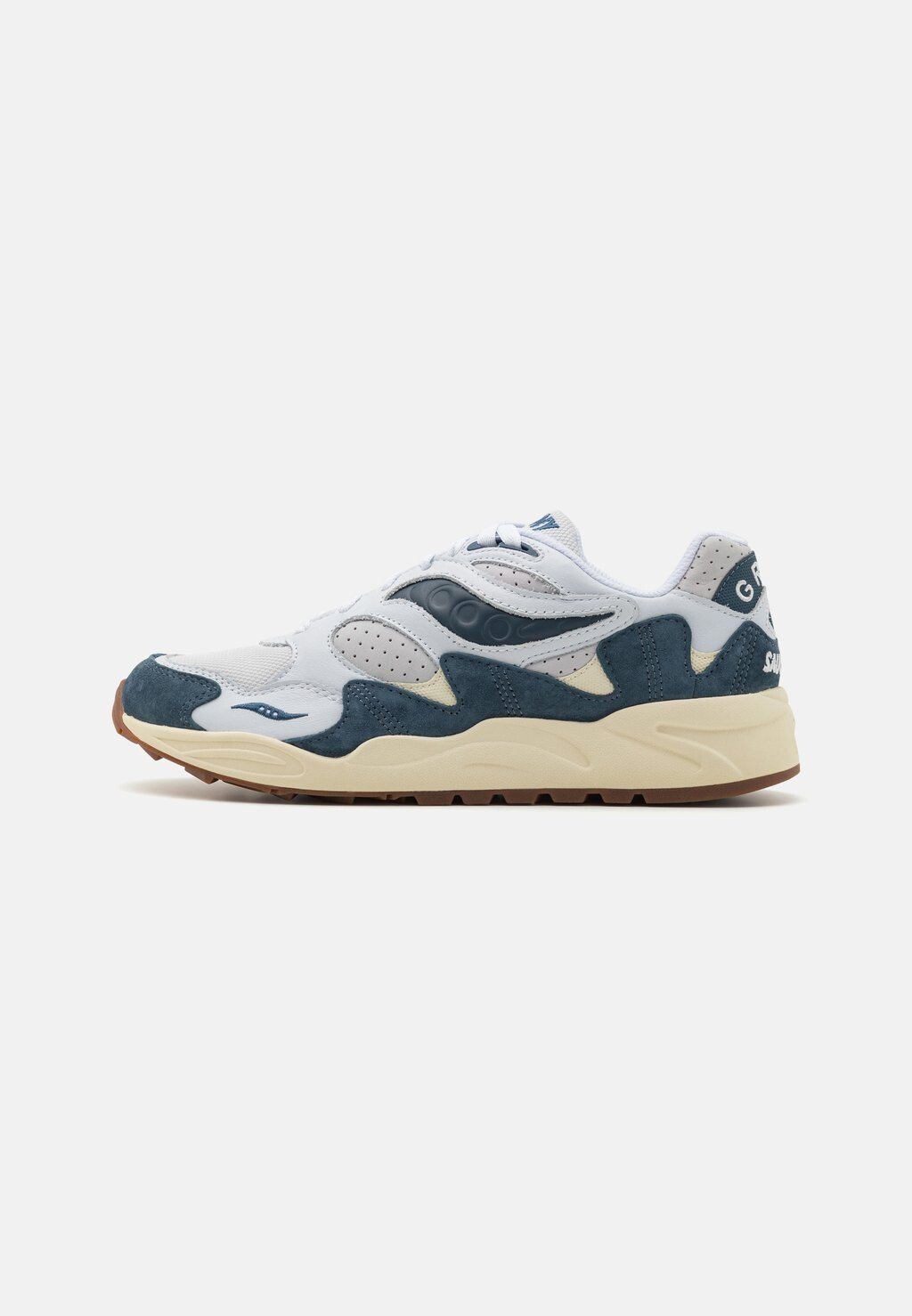 

Кроссовки низкие GRID SHADOW 2 UNISEX Saucony, цвет white/navy