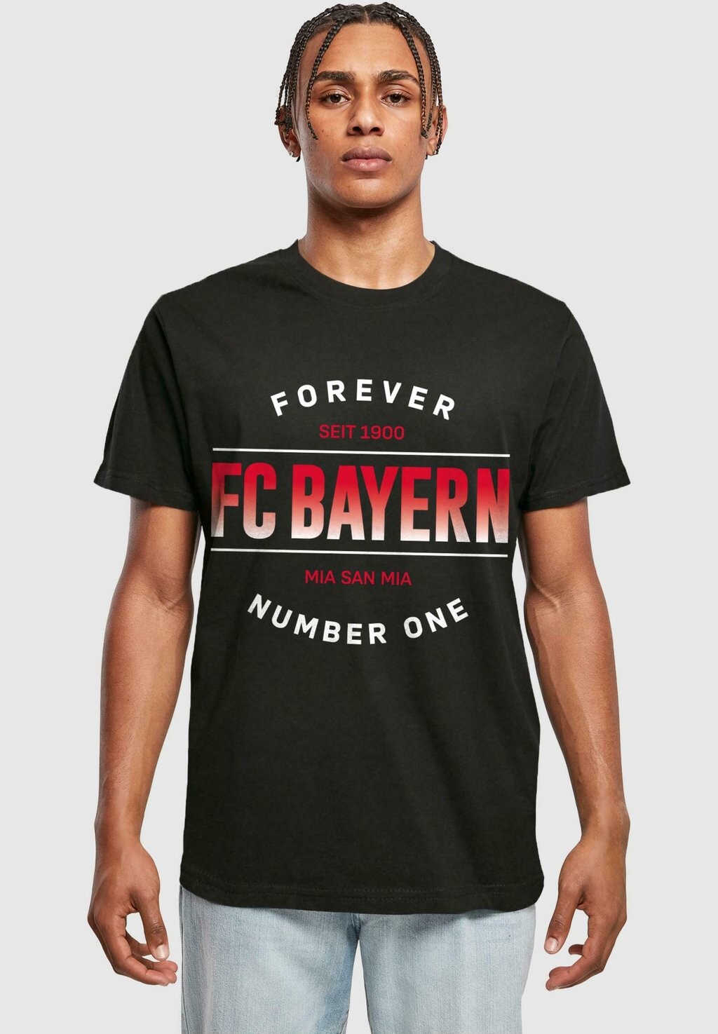 

Team Forever Number One Round Neck FC Bayern München, черный
