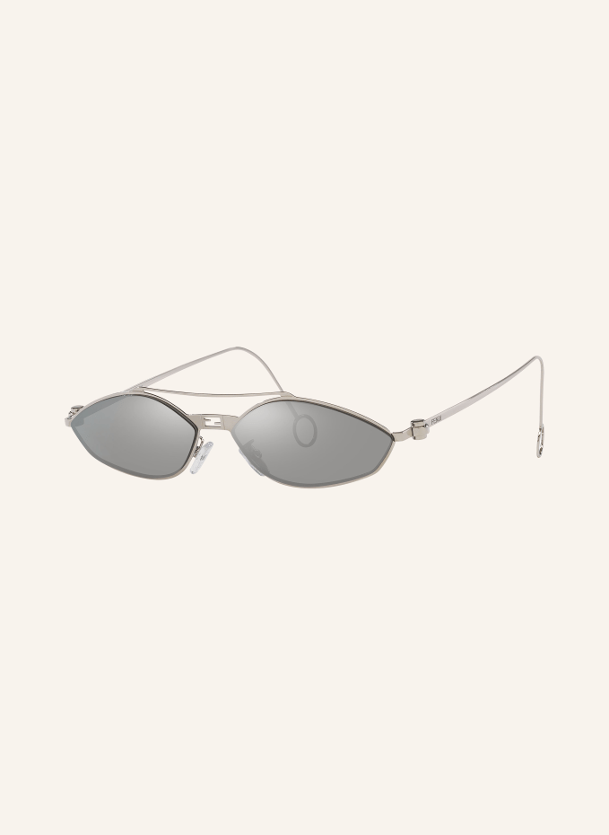

Солнцезащитные очки fn000734 baguette Fendi, серый, Белый