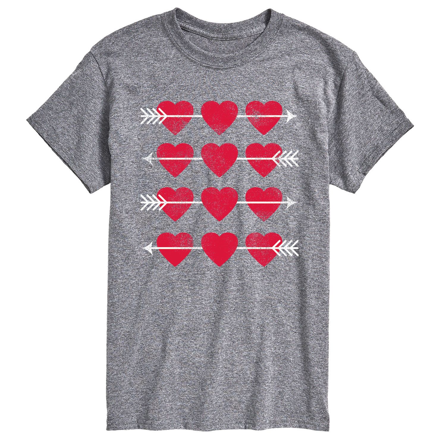 Мужская футболка с сердечками и стрелками в сетку Licensed Character колготки в сетку с сердечками