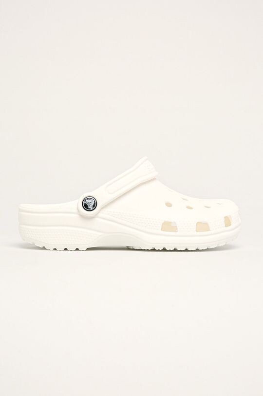 Классические шлепанцы Crocs, белый