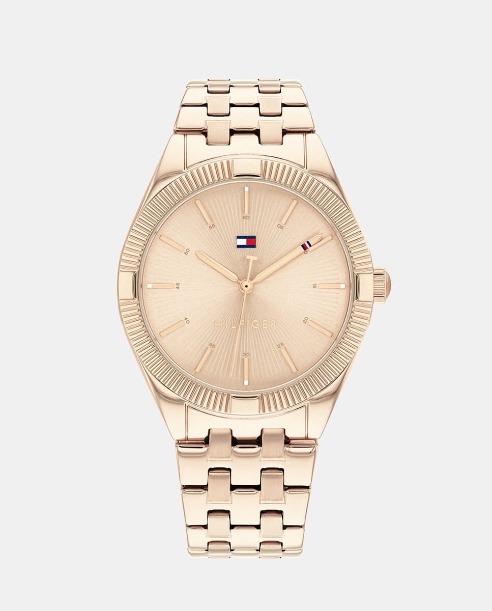 

Женские часы Rachel 1782551 розовые стальные Tommy Hilfiger, розовый