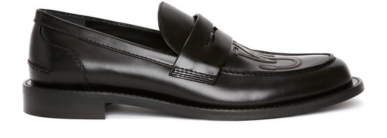 

Кожаные мокасины-лоферы Jw Anderson, черный