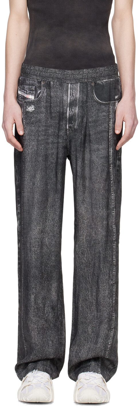 

Черные спортивные штаны P-Alston Diesel