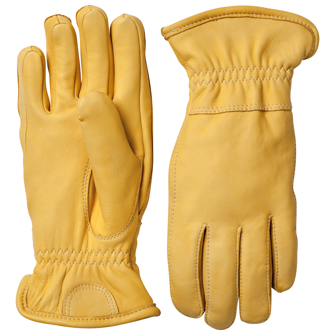 Перчатки Hestra Deerskin Winter, цвет Natural Yellow сумка мужская johnny deerskin кожа черный 51717 1 шт