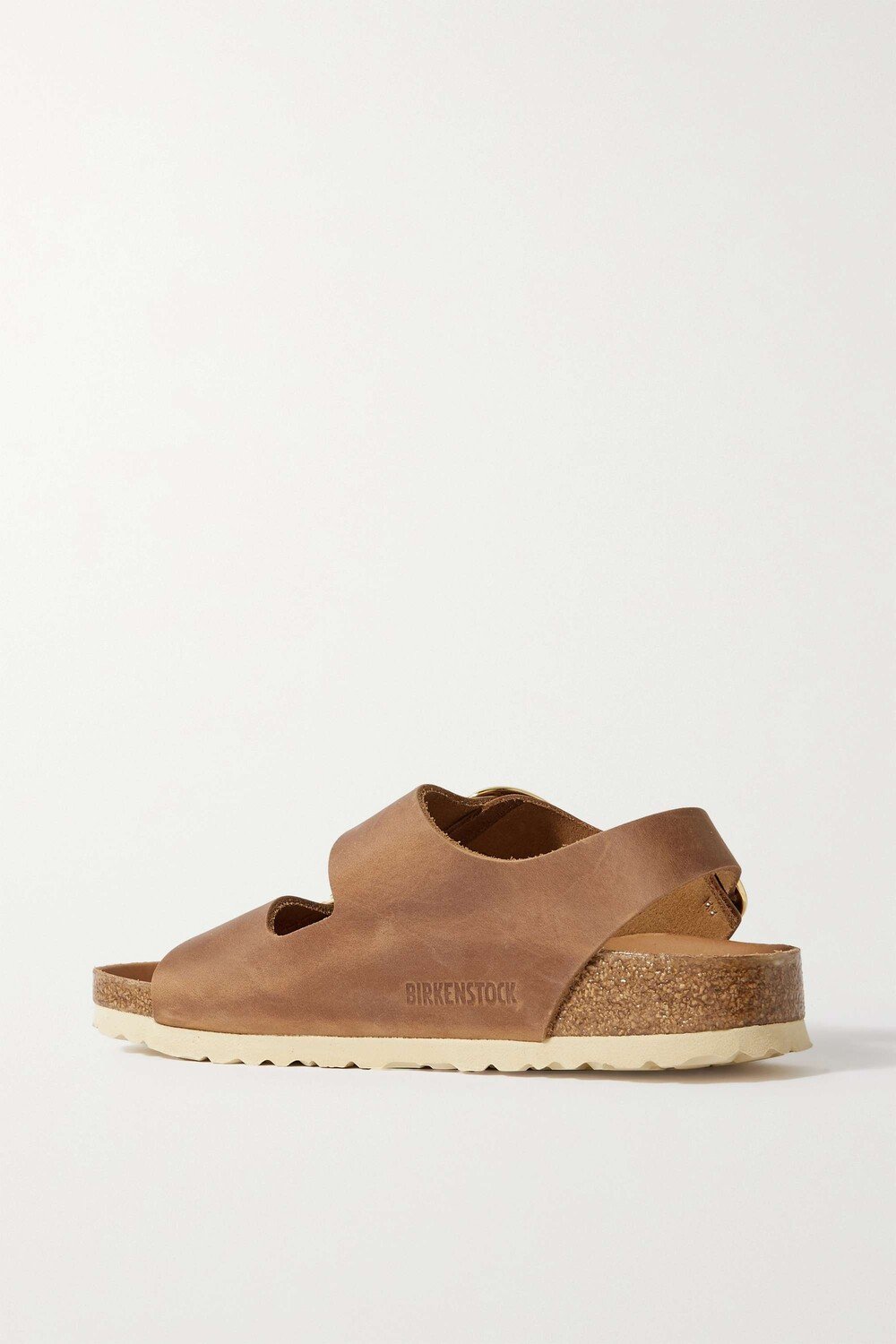 

BIRKENSTOCK сандалии Milano из кожи, коричневый