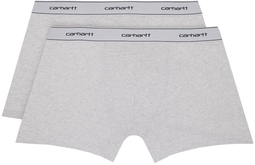 

Две пары серых боксеров Carhartt Work In Progress