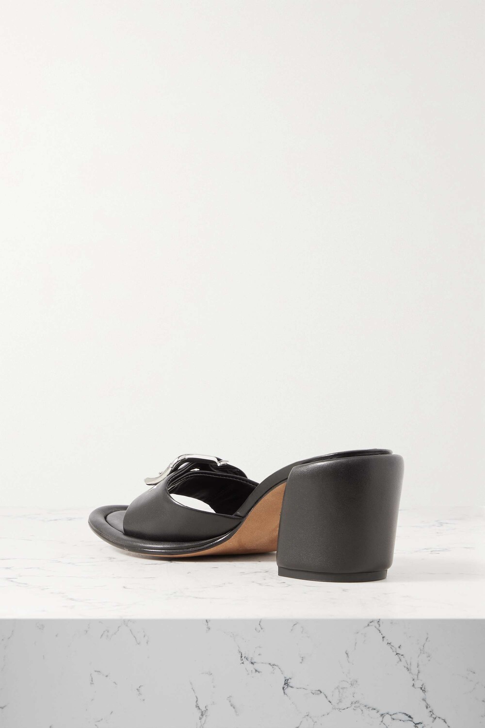 

3.1 PHILLIP LIM кожаные мюли Naomi с пряжками, черный