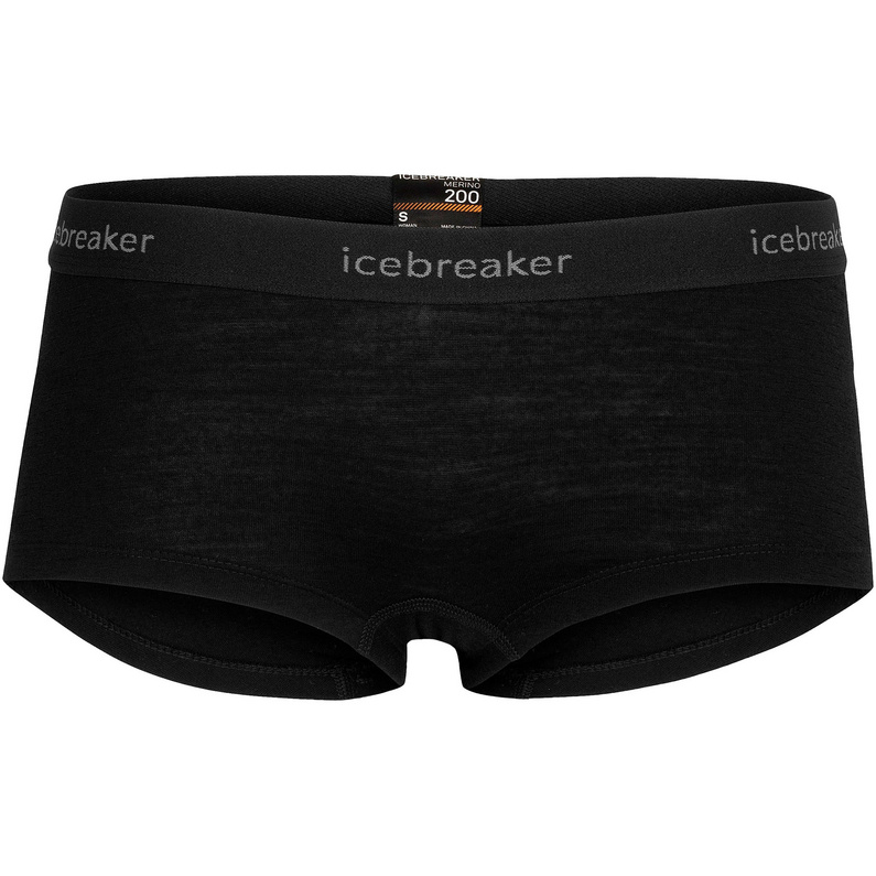 Женские шорты для мальчиков 200 Oasis Icebreaker, черный бесшовное спортивное белье черное и белое