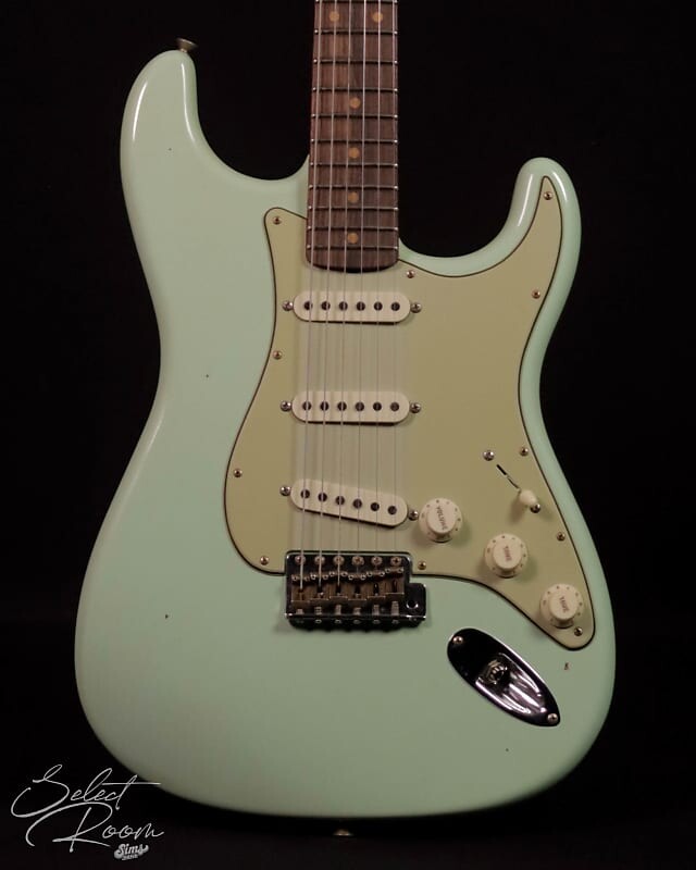 

Электрогитара Fender Custom Shop LTD '60 Stratocaster, Journeyman Relic, Faded Aged Surf Green