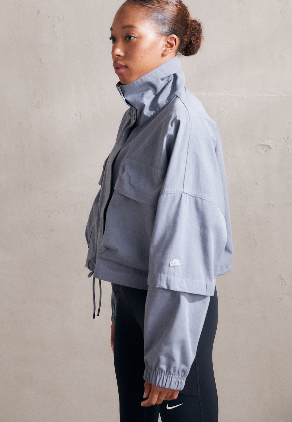 Куртка Nike, цвет grey heather/cool grey