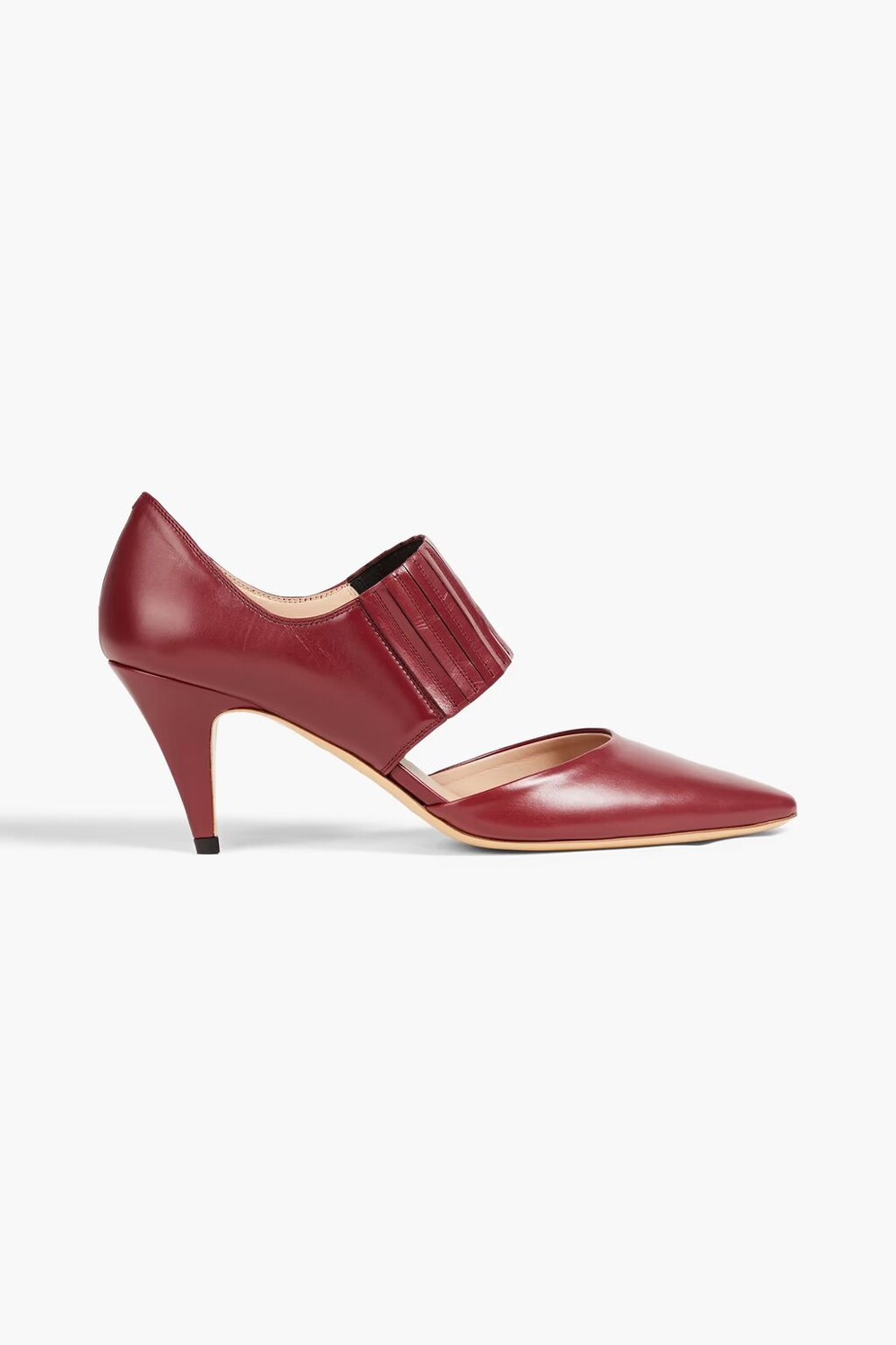

Кожаные туфли Мэри Джейн Tod'S, бургундия