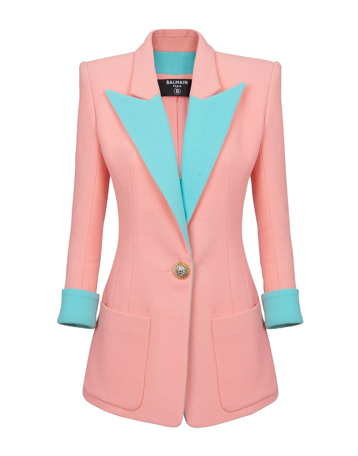 

Блейзер Balmain, розовый
