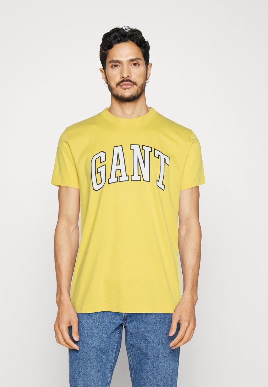 

Футболка с принтом GANT, желтый