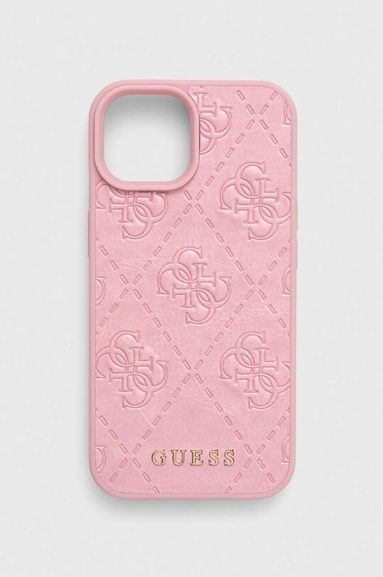 

Чехол для iPhone 15 6.1 Guess, розовый