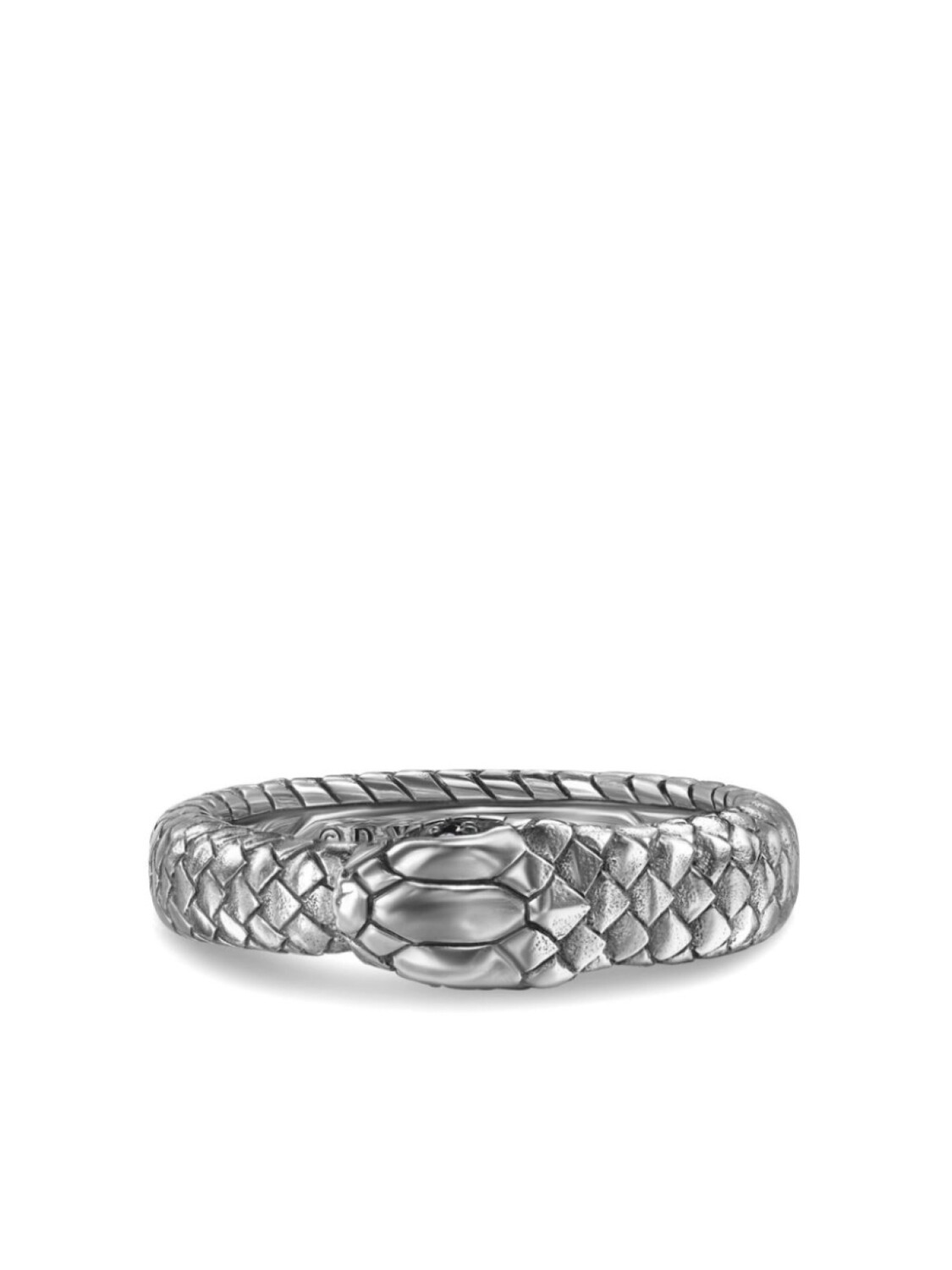 

Кольцо Уроборос из стерлингового серебра David Yurman, серебряный