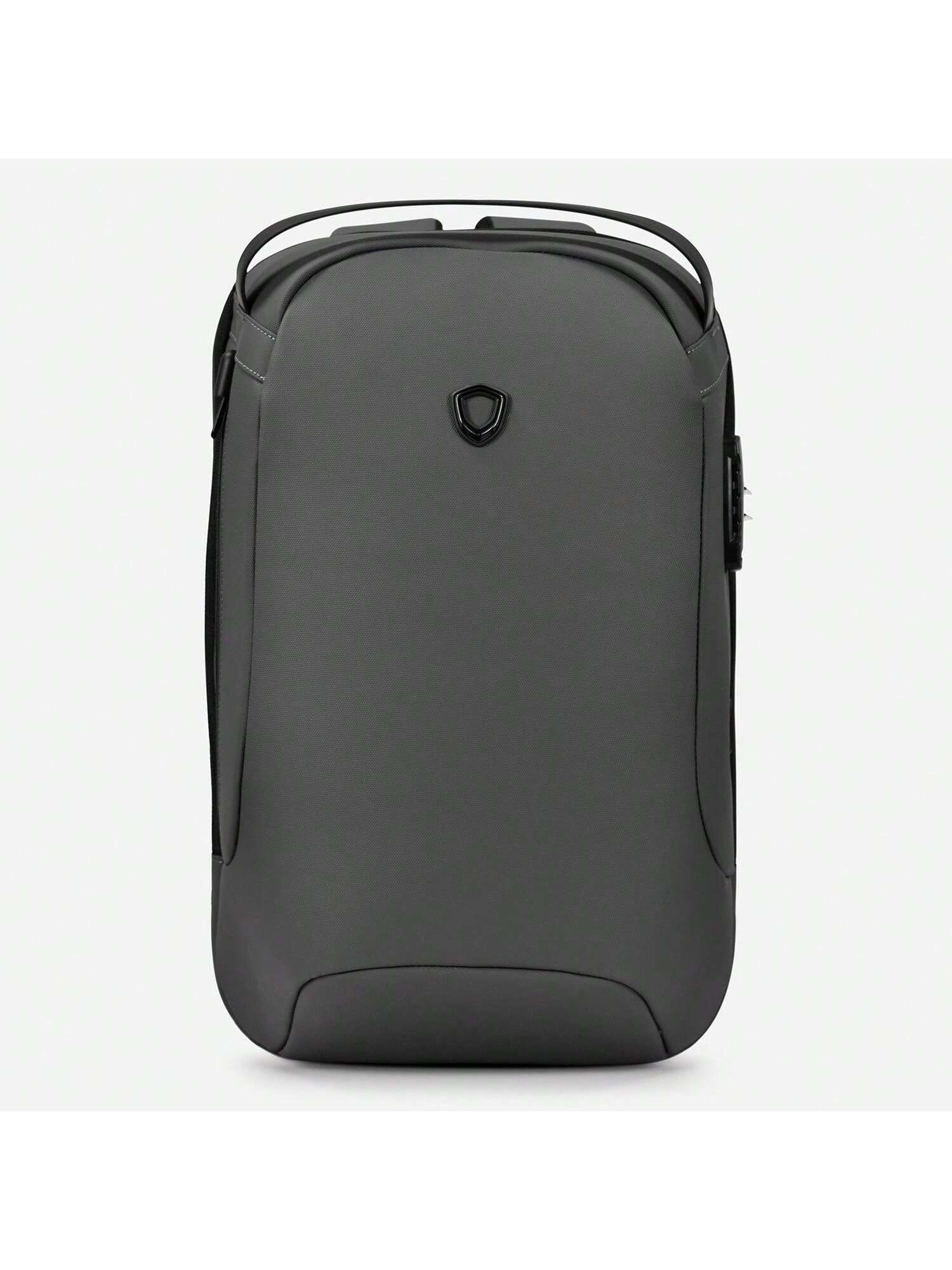 Матовый водостойкий рюкзак Frailey с USB-портом и кодовым замком, серый рюкзак морти синий с usb портом 1