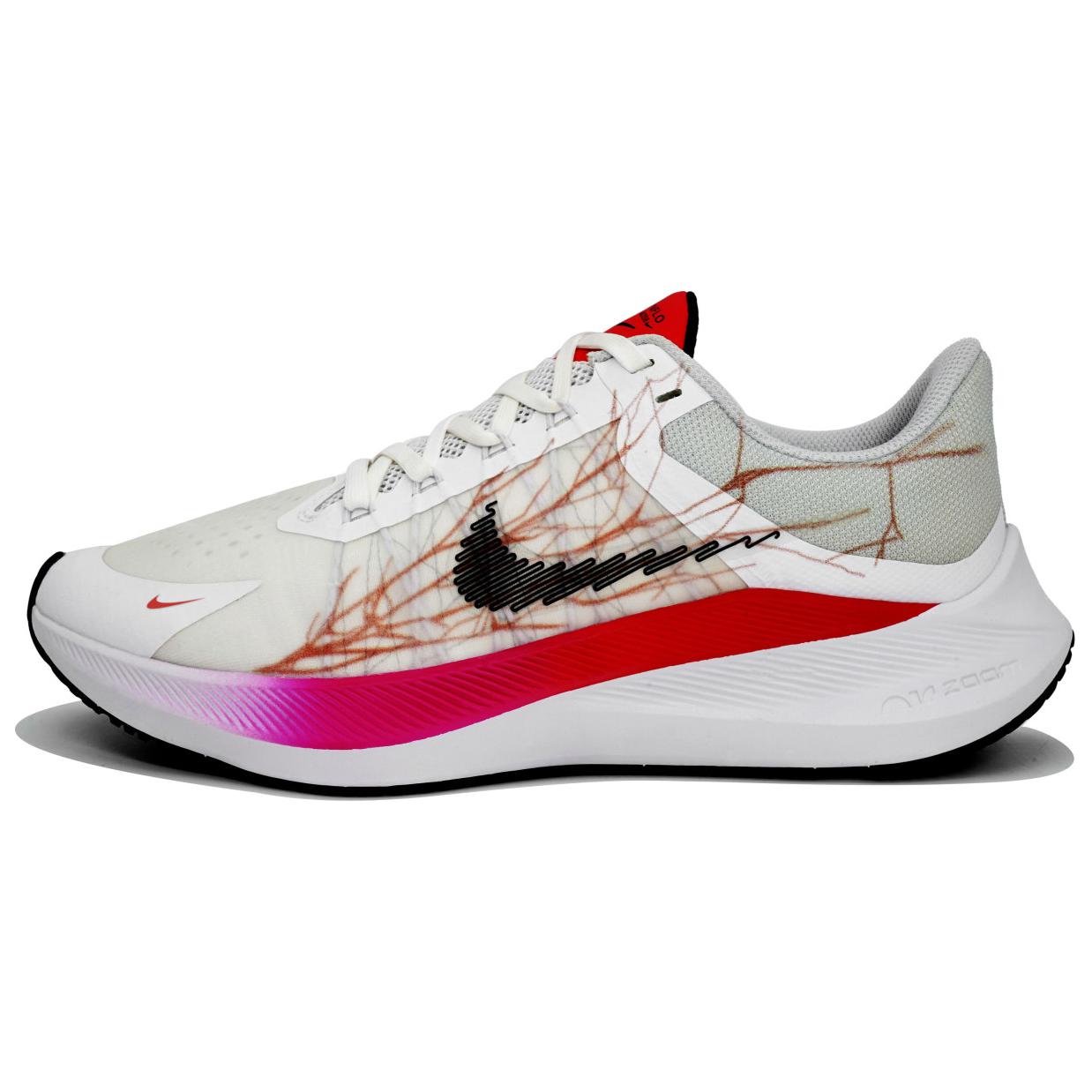 

Кроссовки Zoom Winflo 8 мужские низкие белые/красные Nike