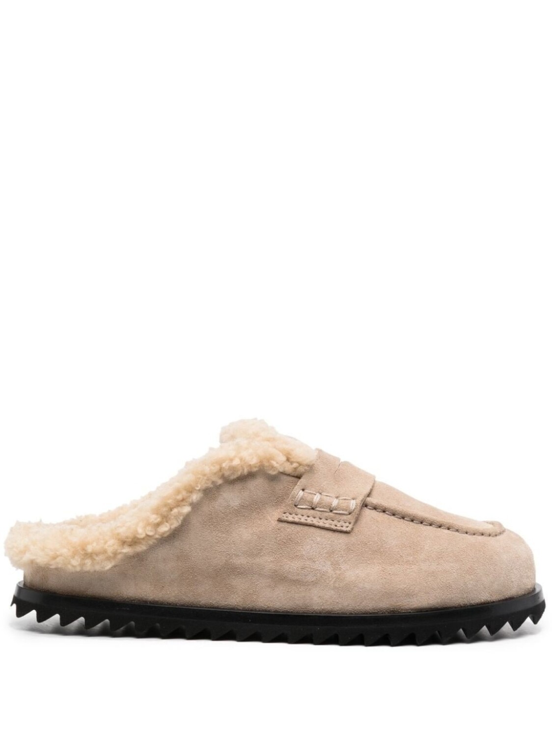 

Officine Creative мюли Pelagie D'Hiver с мехом, нейтральный цвет