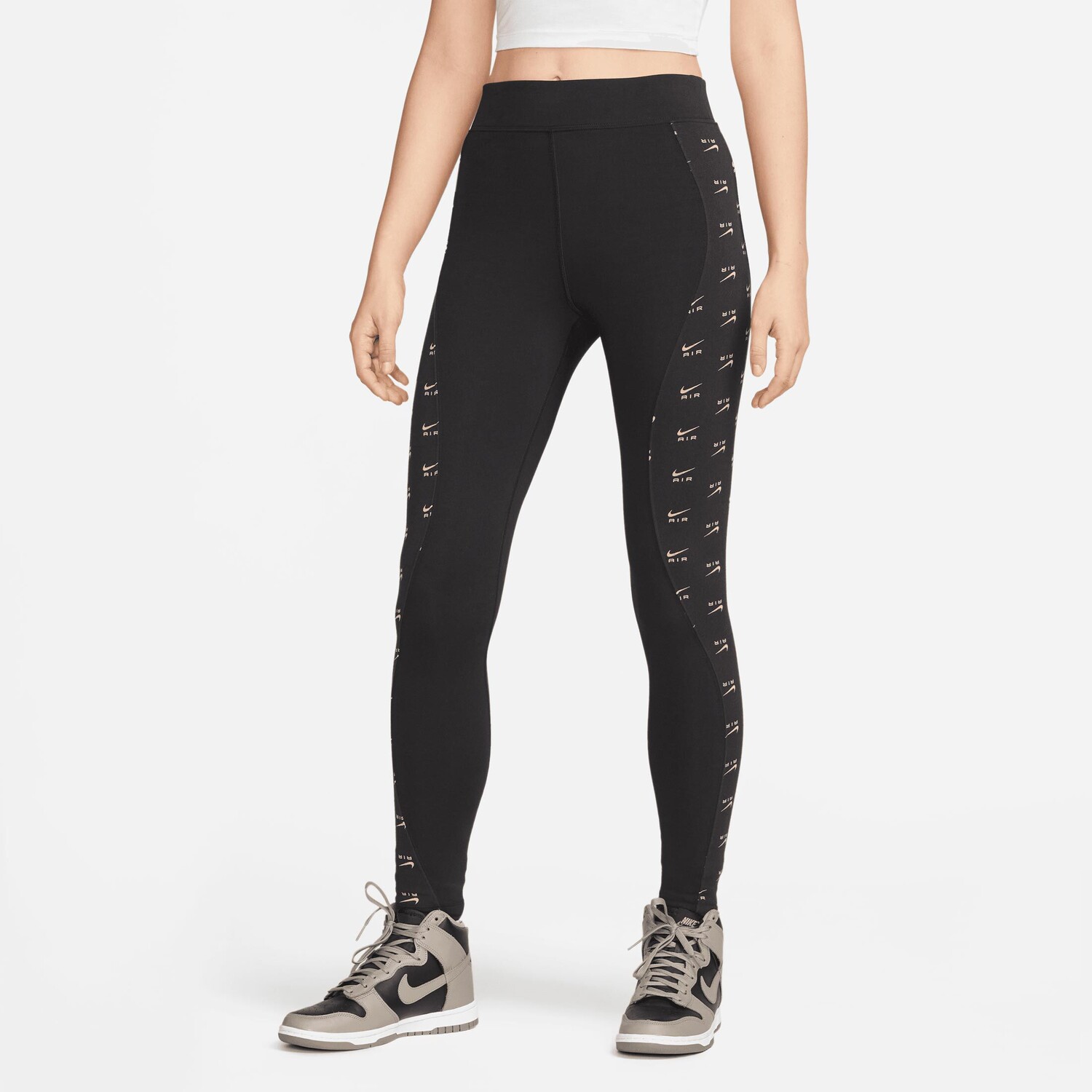

Леггинсы Nike Funktionstights Air High Rise, черный