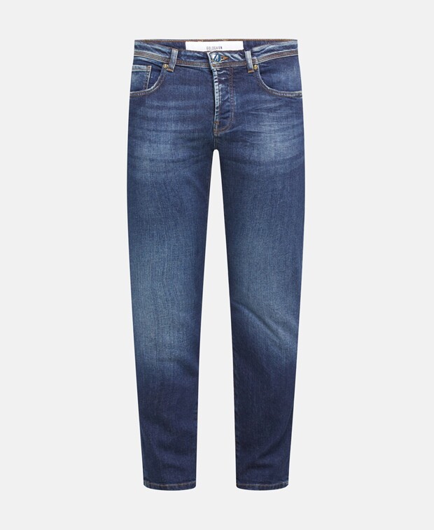 

Джинсы узкого кроя Goldgarn Denim, темно-синий