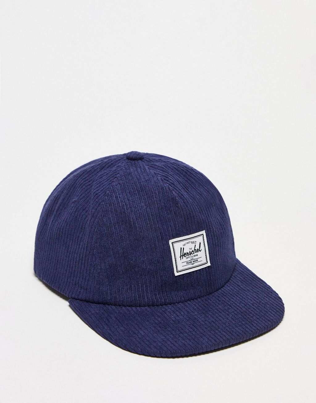 

Темно-синяя вельветовая бейсболка Herschel Supply Co Scout