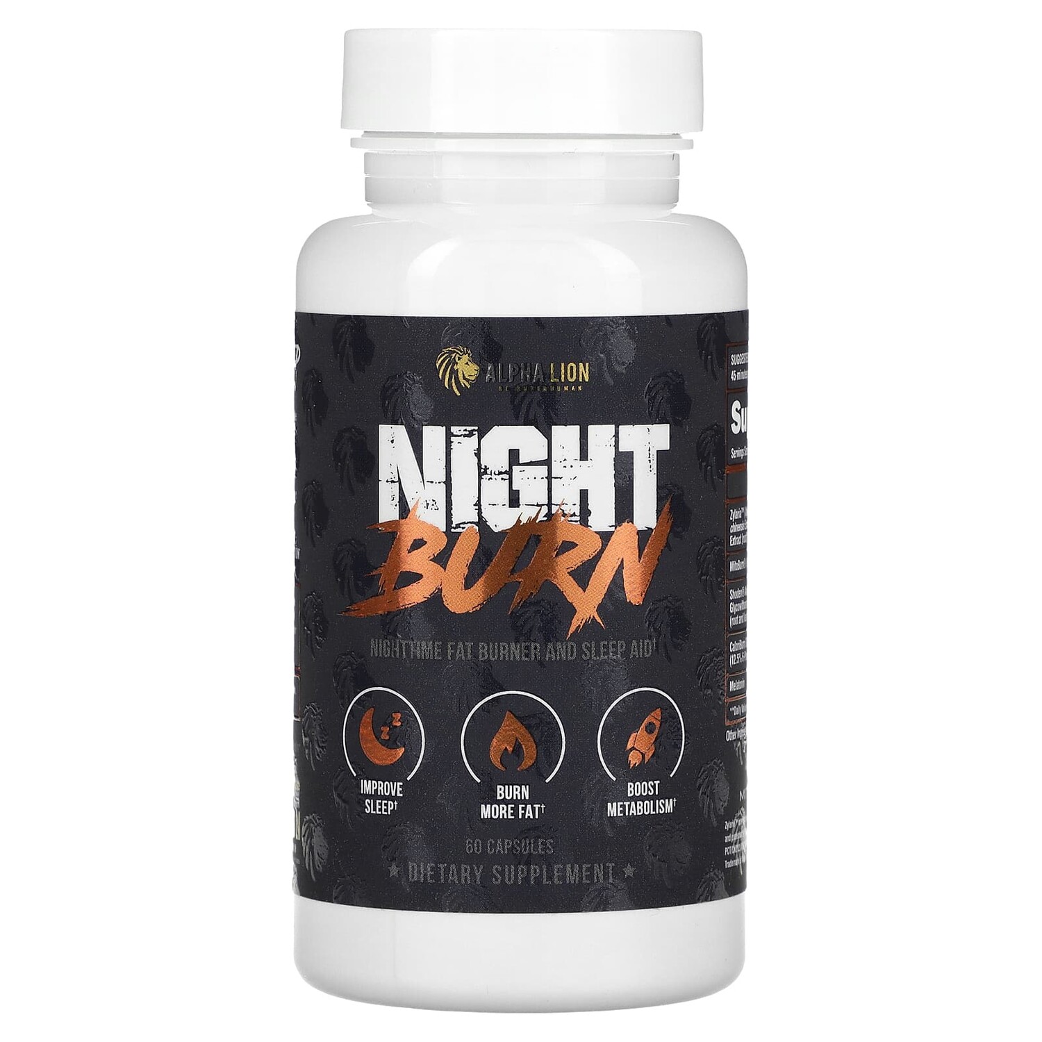 ALPHA LION Night Burn 60 капсул vitauthority multi collagen burn 60 капсул