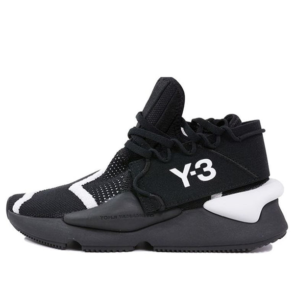Кроссовки adidas Y-3 Kaiwa 'Black', черный кроссовки adidas y 3 kaiwa black cream white черный