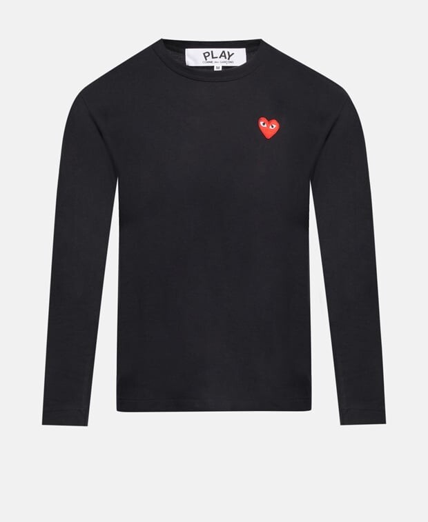 

Топ с длинными рукавами Comme des Garçons, черный